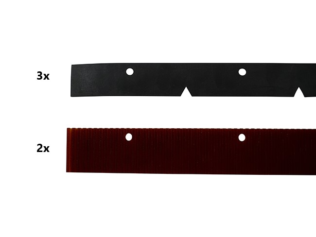 Produktbild Sauglippen-Satz (5 Stück) für Taski Combimat 600 E (gerader Saugfuss)