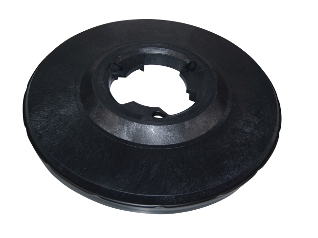 Produktbild Tellerbürste - Ø 430 mm / 460 mm - 18 ", Nylon 0,25 mm glatt schwarz