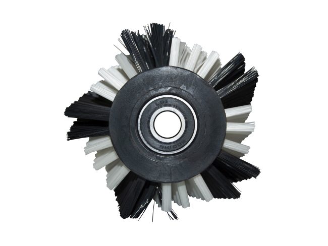 Produktbild Kopie von Bürstwalze/Walzenbürste - 320/BR400-Noppen Typ I - Nylon 0,25/0,35 mm