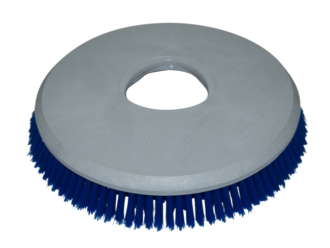 Produktbild Tellerbürste - Ø 350 / 380 mm - 15 ", Poly 0,7 mm glatt blau