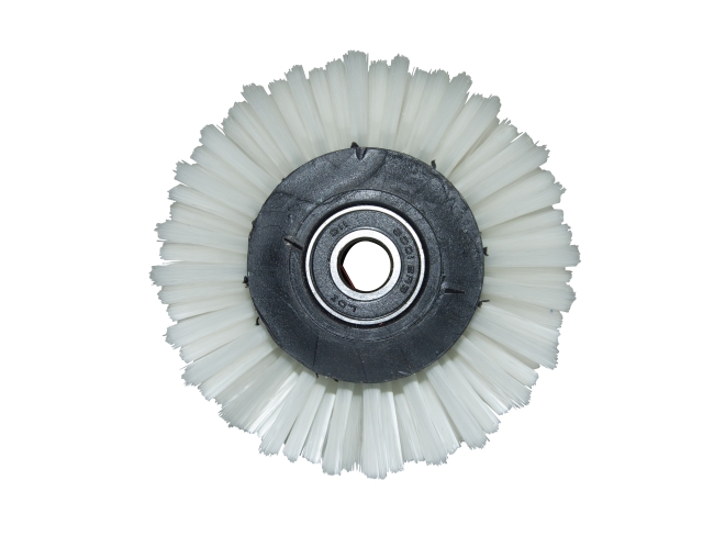 Produktbild Bürstwalze/Walzenbürste - 320/96/V mit Lager - Nylon 0,30 mm