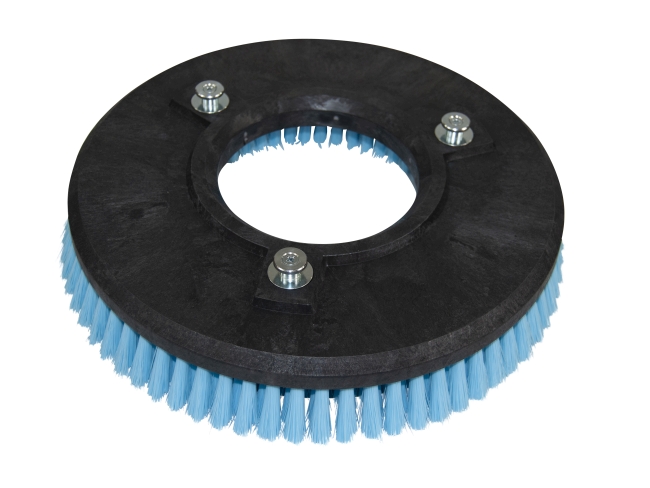 Produktbild Shampoonierbürste - Ø 330 / 360 mm - 14 " , Poly 0,3 mm glatt blau