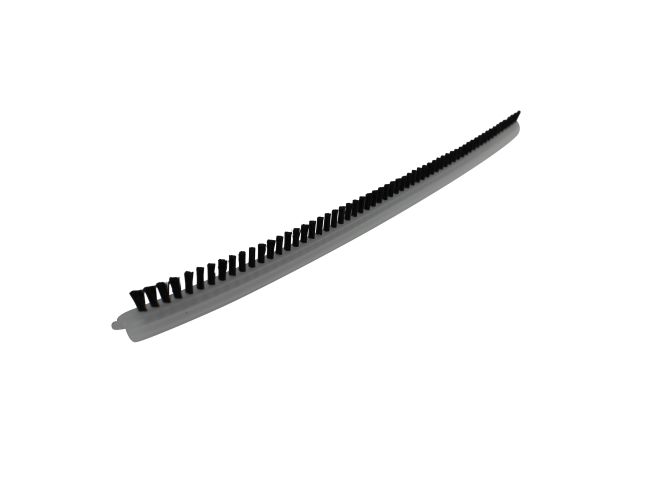 Produktbild Kehrleiste 435 / 10 mm / Profil, Nylon 0,25 mm glatt schwarz