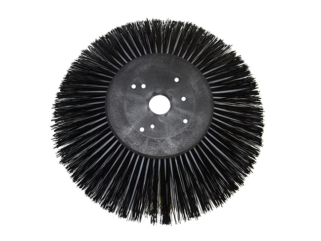 Produktbild Seitenbesen/Tellerbesen – Ø 250 mm/520 mm/2 Reihen