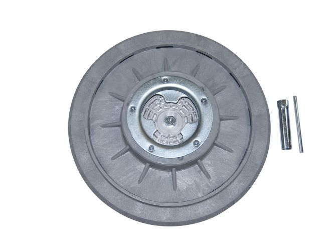 Produktbild Treibteller - Ø 405 mm, mit Gummi-Haftbelag für Schleifpapier für RCM RS43