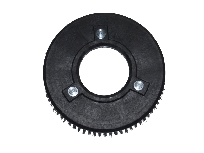 Produktbild Tellerbürste - Ø 330 / 355 mm - 14 ", Poly 1,0 mm glatt schwarz