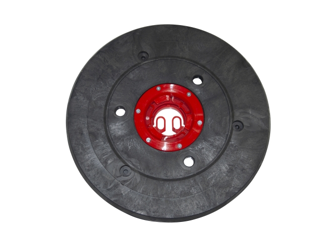 Produktbild Treibteller für Reinigungspads - Ø 450 mm für Gansow (IPC-Gansow) Titan 352 BF 130 - roter Bürstenflansch