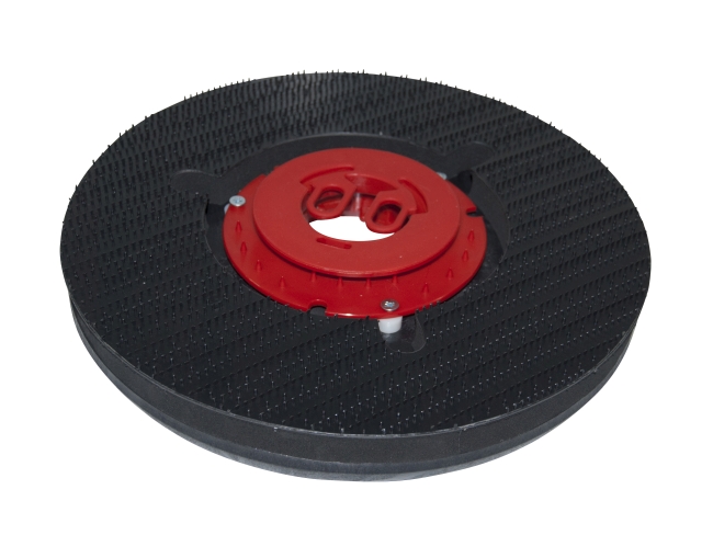 Produktbild Treibteller für Reinigungspads - Ø 340 mm für Gansow (IPC-Gansow) 50 BF 70 - roter Bürstenflansch