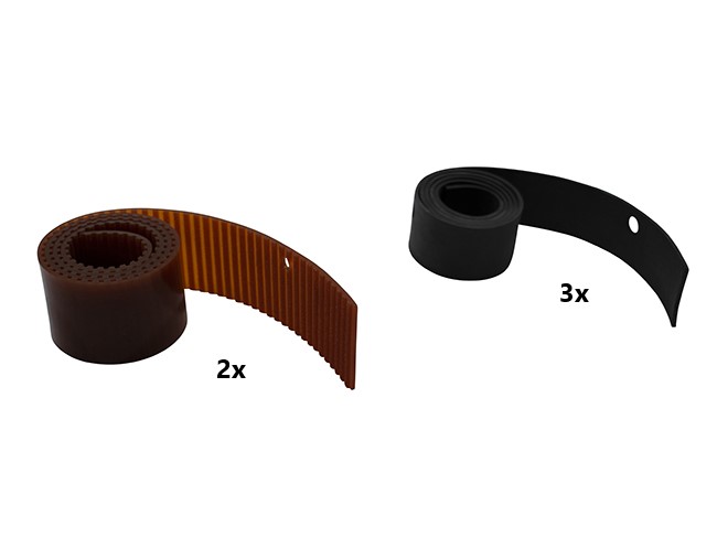 Produktbild Sauglippen-Satz (5 Stück) für Taski Combimat 1100 (gerader Saugfuss)