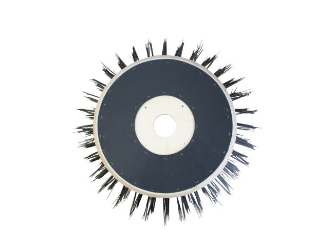 Produktbild Seitenbesen/Tellerbesen – Ø 392 mm / 650 mm / 3 Reihen