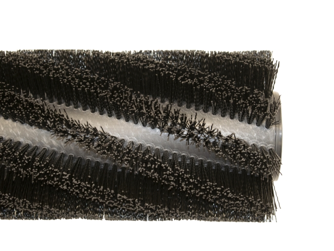 Produktbild Bürstwalze/Walzenbürste - 867/210 mm - PP (Polypropylen) 1,0 mm schwarz gewellt