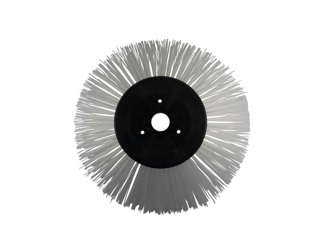 Produktbild Seitenbesen/Tellerbesen – Ø 250 / 530 mm / 2 Reihen