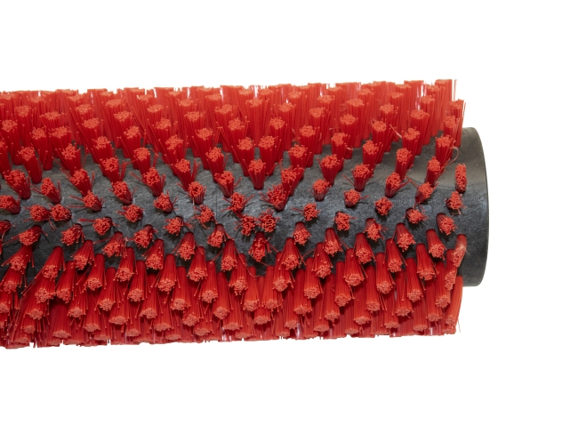 Produktbild Bürstwalze/Walzenbürste - 640/105/V mit Lager - PP (Polypropylen) 0,50 mm