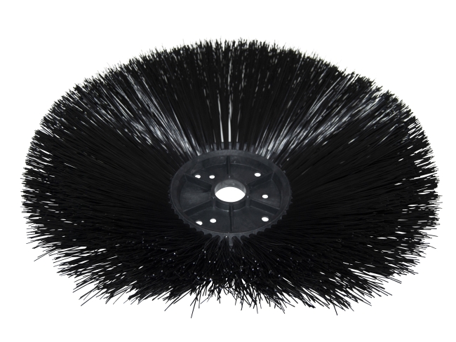 Produktbild Seitenbesen/Tellerbesen – Ø 250 mm/530 mm/2 Reihen