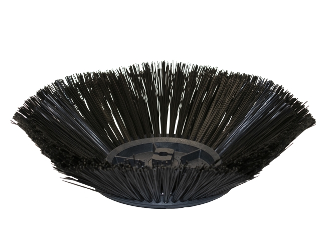 Produktbild Seitenbesen/Tellerbesen – Ø 250 mm/480 mm/2 Reihen