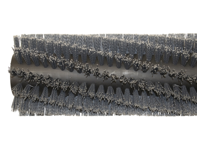 Produktbild Bürstwalze/Walzenbürste - 678/150 mm/6+6R V-Besatz - Grit/Tynex 0,6/0,70 mm