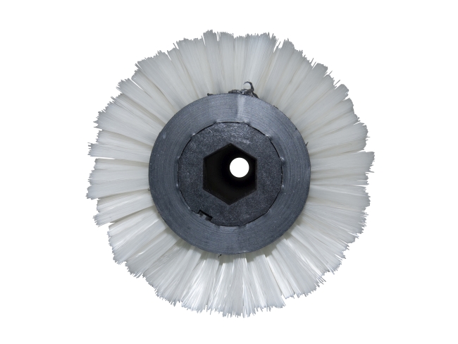 Produktbild Bürstwalze/Walzenbürste - 320/96/V mit Lager - Nylon 0,30 mm