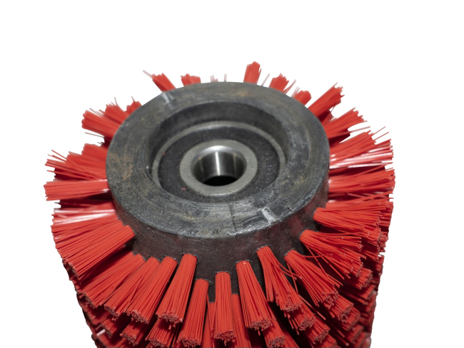 Produktbild Bürstwalze/Walzenbürste - 640/105/V mit Lager - PP (Polypropylen) 0,50 mm