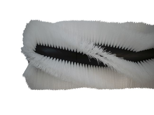 Produktbild Kehrwalze – 900 mm / 300 mm / 6x2 Reihen, mit Spritzschutz