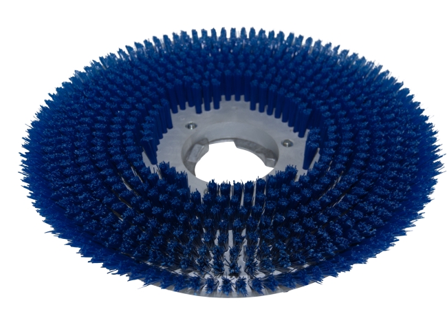 Produktbild Tellerbürste - Ø 360 / 390 mm - 15 ", Poly 0,7 mm glatt blau