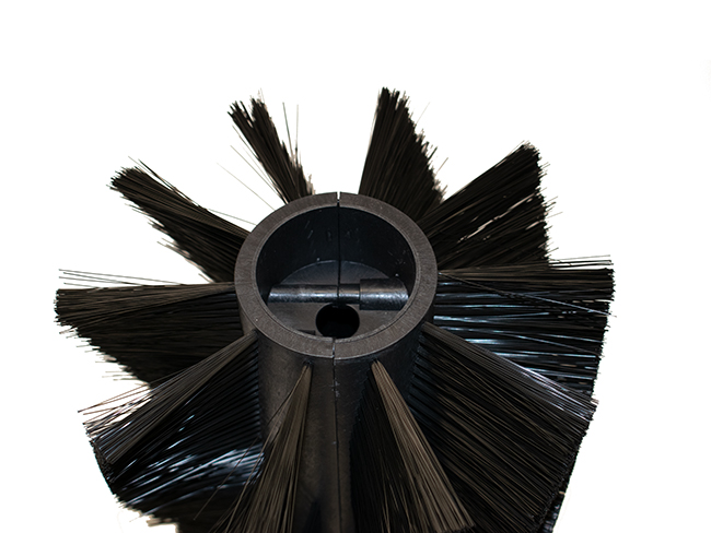 Produktbild Kehrwalze – 575 mm / 230 mm / 10 Reihen / 2 Halbschalen, (Preis für ein Set = 2 Halbschalen)