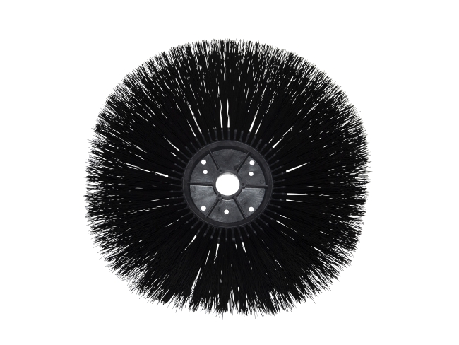 Produktbild Seitenbesen/Tellerbesen – Ø 250 mm/530 mm/2 Reihen