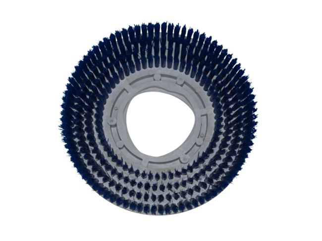 Produktbild Tellerbürste - Ø 295 / 300 mm - 12 ", Poly 0,7 mm glatt blau