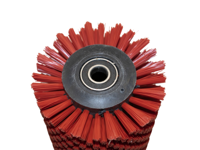 Produktbild Bürstwalze/Walzenbürste - 320/96/V mit Lager - PP (Polypropylen) 0,40 mm