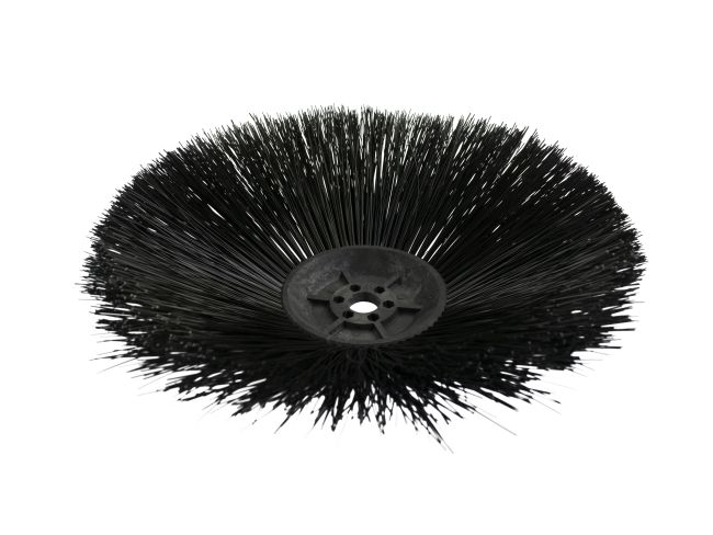 Produktbild Seitenbesen/Tellerbesen – Ø 180 mm / 450 mm / 3 Reihen