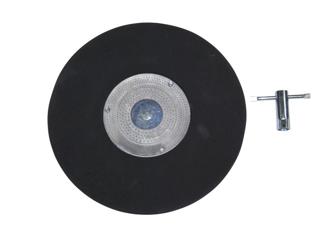 Produktbild Treibteller - Ø 370 mm, mit Gummi-Haftbelag für Schleifpapier für Columbus E 400 / E 400 S