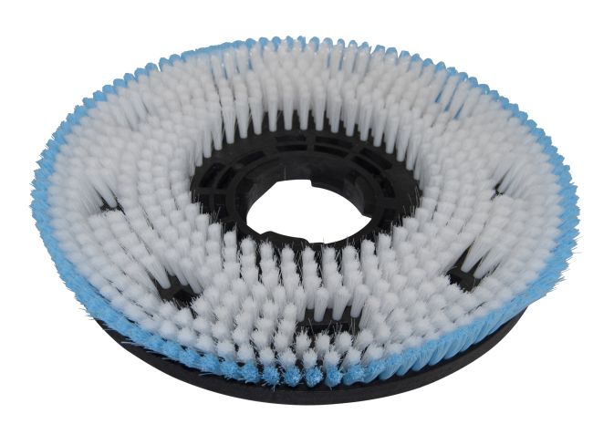 Produktbild Shampoonierbürste - Ø 410 / 440 mm - 17 ", Poly 0,3 mm glatt weiß