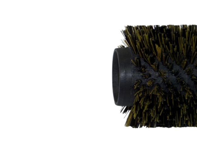 Produktbild Bürstwalze/Walzenbürste - 340 mm / 96 mm / mit Deckel, Feder und Sternmitnehmer, Hoch/Tief Borsten