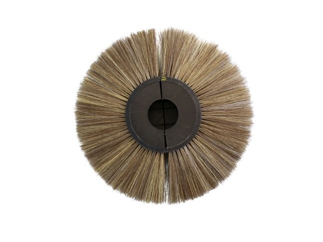 Produktbild Kehrwalze 920 / 495 mm / 14 x 2 Reihen V-Besatz / 2 Halbschalen mit Bolzen