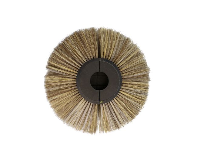 Produktbild Kehrwalze 920 / 495 mm / 14 x 2 Reihen V-Besatz / 2 Halbschalen mit Bolzen