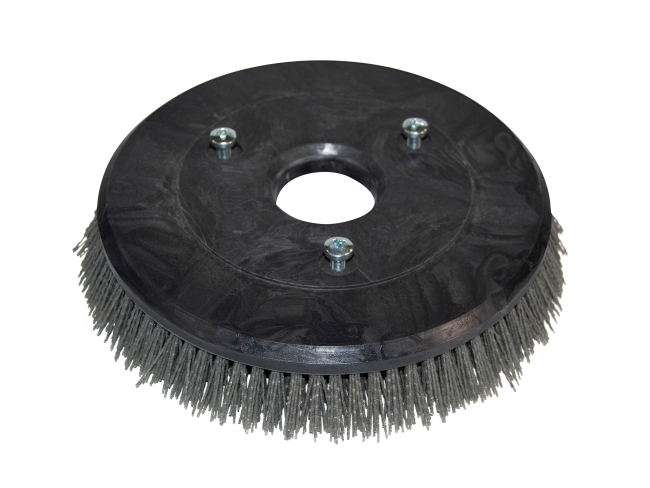 Produktbild Schleifkorn-Tellerbürste - Ø 255 mm - Nylon/Grit/Tynex 1,2 mm für Comac Simpla 55B / 55 BT - (altes Modell)