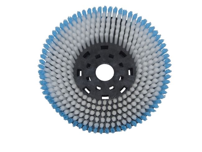 Produktbild Tellerbürste - Ø 300 / 325 mm - 13 ", Poly 0,3 mm glatt weiß