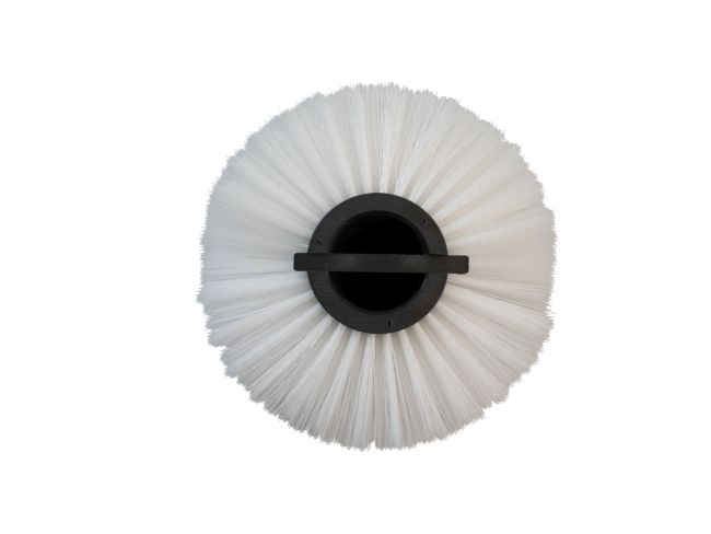 Produktbild Kehrwalze – 900 mm / 300 mm / 6x2 Reihen, mit Spritzschutz