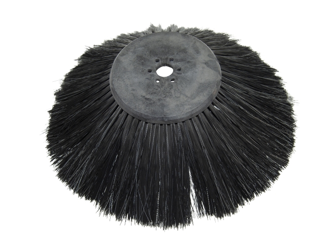 Produktbild Seitenbesen/Tellerbesen – Ø 180 mm / 450 mm / 2 Reihen