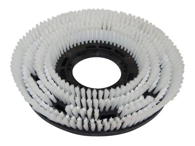 Produktbild Tellerbürste - Ø 380 mm mit Flansch - Nylon 0,50 mm + PP (Polypropylen) 0,75 mm