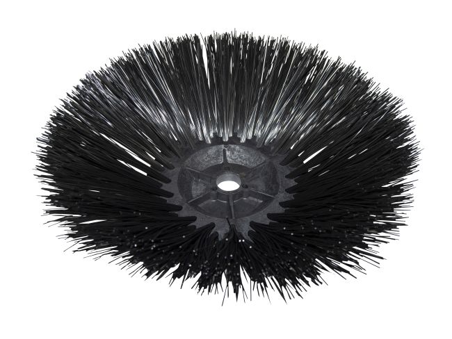 Produktbild Seitenbesen/Tellerbesen – Ø 257 mm / 500 mm / 3 Reihen