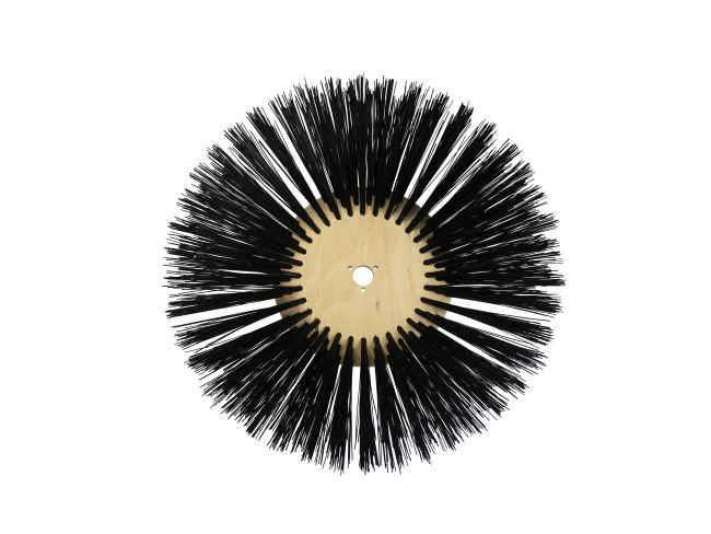 Produktbild Seitenbesen/Tellerbesen – Ø 330 mm/600 mm/3 Reihen