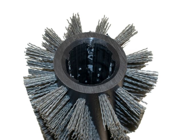 Produktbild Bürstwalze/Walzenbürste - 678/150 mm/6+6R V-Besatz - Nylon/Grit/Tynex 1,20 mm