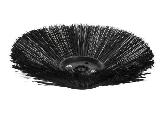 Produktbild Seitenbesen/Tellerbesen – Ø 180 mm / 420 mm / 2 Reihen