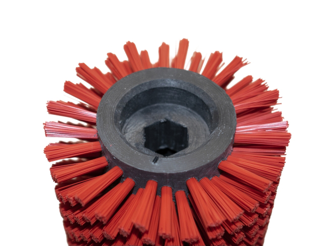 Produktbild Bürstwalze/Walzenbürste - 462/96/V mit Lager - PP (Polypropylen) 0,40 mm