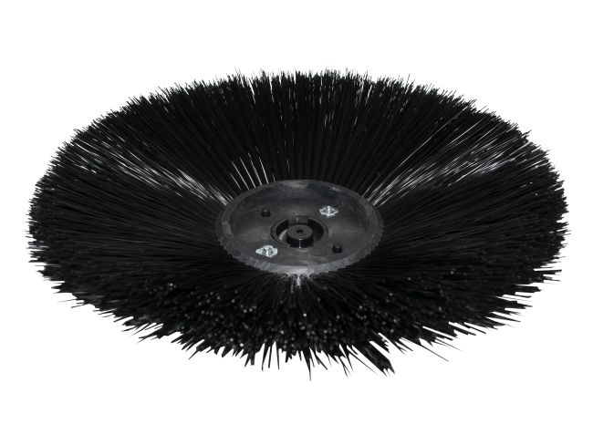 Produktbild Seitenbesen/Tellerbesen – Ø 180 mm / 420 mm / 2 Reihen