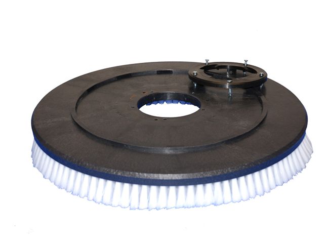 Produktbild Tellerbürste - Ø 535/550 mm - PP (Polypropylen) 0,30 mm weiss