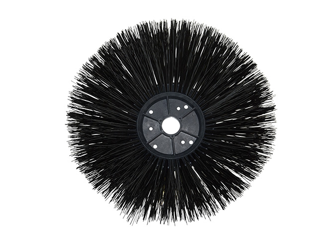 Produktbild Seitenbesen/Tellerbesen – Ø 250 mm/520/2 Reihen