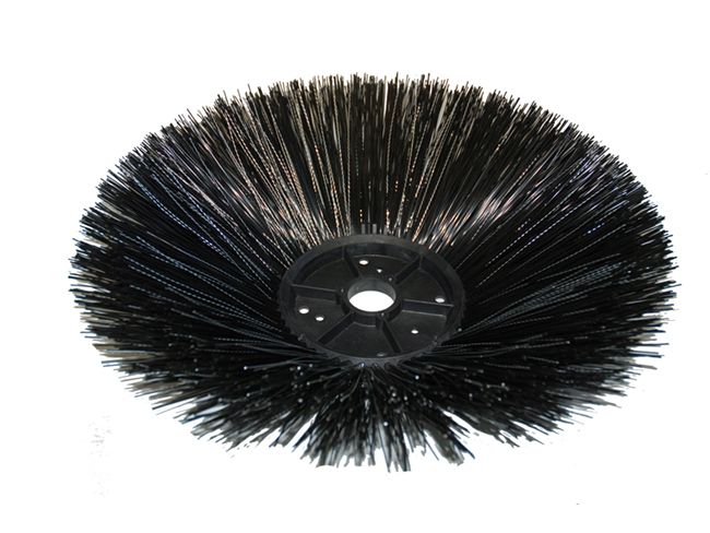 Produktbild Seitenbesen/Tellerbesen – Ø 250 mm/520/2 Reihen
